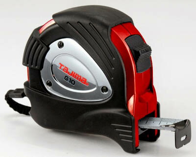 タジマ Gロックプラス25 10m／メートル目盛／ブリスター【GLP25-100BL】(測量用品・コンベックス)【送料無料】