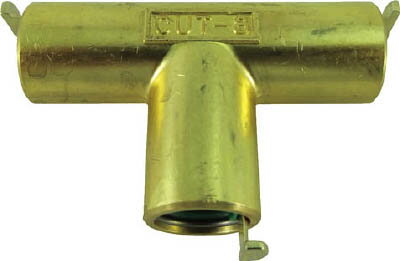 チヨダ タッチコネクターユニオンティ（金属）【CUT-8-00】(流体継手・チューブ・チューブ継手)