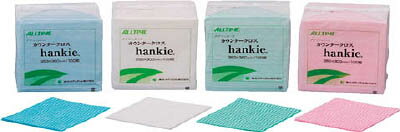 東京メディカル 業務用ふきん ハンキー 35x30cm グリーン 100枚入【FT-132】(労働衛生用品・食品衛生用..