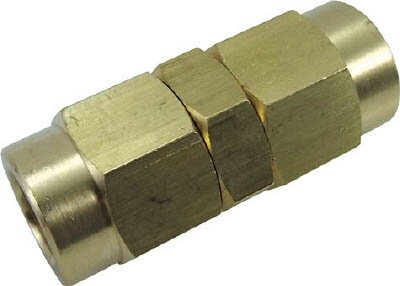 チヨダ ホース中間継手 12mm用【H8-00】(流体継手・チューブ・エア配管継手)