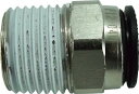 チヨダ ファイブメイルコネクタ 12mm・R1/2【F12-04M】(流体継手・チューブ・チューブ継手)