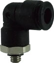 チヨダ ファイブメイルエルボ 6mm・M5X0.8【F6-M5ML】(流体継手・チューブ・チューブ継手)