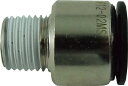 チヨダ ファイブ六角穴付メイルコネクター 12mm・R1/4【F12-02MS】(流体継手・チューブ・チューブ継手)