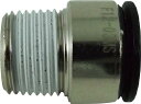チヨダ ファイブ六角穴付メイルコネクター 12mm・R3/8【F12-03MS】(流体継手・チューブ・チューブ継手)