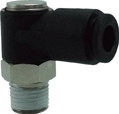 チヨダ ファイブシングルバンジョー 6mm・R1／8【F6-01S1】(流体継手・チューブ・チューブ継手)