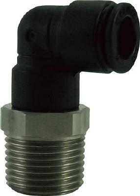 【メーカー型番】FS8-03ML【JANコード】4537327045170【ブランド】チヨダ【特徴】【用途】【仕様】●適合チューブ外径D(mm):8●接続口径:R3/8●質量(g):28.2●使用流体:空気、水●流体温度:-5〜60℃(空気)、5〜40℃(水)●使用圧力:1MPa(空気)、0.3MPa(水)【材質／仕上】●本体:ステンレス（SUS303）+難燃性ポリブチレンテレフタレート（PBT）●シールゴム:ニトリルゴム（NBR）【セット内容／付属品】【注意】【原産国】日本【送料について】北海道、沖縄、離島は送料を頂きます。