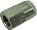 チヨダ ファイブフィメイルコネクタ W(白)8mm・RC1/8【F8-01FW】(流体継手・チューブ・チューブ継手)