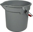 ラバーメイド ブルートバケツS・グレー 9.5L【2963-GRAY】(清掃用品・バケツ)
