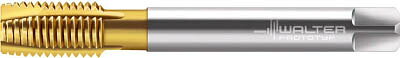 【メーカー型番】JC2136005-M12X1.5【JANコード】4042446199272【ブランド】ワルター【特徴】●ねじ深さ3×Dまでの高精度の通りねじ加工に適しています。●切りくずの長い被削材200〜1000N/mm[[の2乗]]および32HRCまでに適しています。【用途】●通り穴加工用。●被削材:鋼材、アルミニウムおよびノジュラー鋳鉄。【仕様】●精度:6H●呼び寸:M12●ピッチ(mm):1.50●ねじ長(mm):21●全長(mm):82●シャンク径(mm):8.5●シャンク四角部(mm):6.5●下穴径(mm):10.5●山数:-●加工ねじ:メートルねじ●食い付山数:3.5〜5山●表面処理:TiNコーティング【材質／仕上】●高速度鋼（HSS-E）【セット内容／付属品】【注意】【原産国】ドイツ【送料について】北海道、沖縄、離島は送料を頂きます。