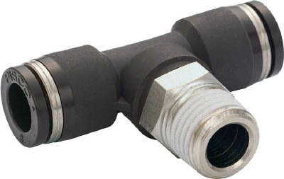 ピスコ チューブフィッティング ティー【PB12-03】(流体継手・チューブ・チューブ継手)