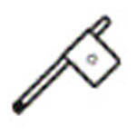 タンガロイ TAC工具部品【T-7F】(旋削・フライス加工工具・ホルダー)(4.0)