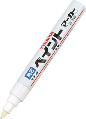 出墨器 - タジマ すみつけペイントマーカー硬質芯【SPEW-WHI】(測量用品・建築用筆記具)