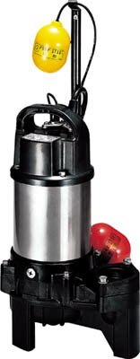 ツルミ 樹脂製汚物用水中ハイスピンポンプ 60Hz 50PUA2.4S【送料無料】