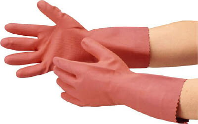 【商品詳細】●裏毛がなく、衛生的です。●特殊加工で着脱スムーズ、グリップ性抜群です。●清掃・軽作業。●食品加工。●色:ピンク●サイズ:L●全長(cm):30.0●手のひら周り(cm):22.6●中指長さ(cm):8.8●厚み：0.35mm●...