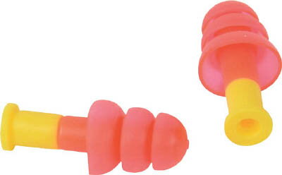 TRUSCO 耳栓 3段フランジタイプ 25dB TEF25