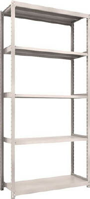 【商品詳細】●ボルトを1本も使用していないボルトレス構造で、分解・組み立て作業が簡単で、作業時間を大幅に短縮できます。●棚の段変更が、50mmピッチで、自由に調整、変更ができます。●高さ、奥行が同じであれば、増結することができます。また、支...