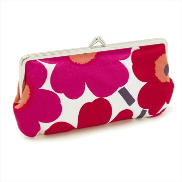 marimekko ポーチ MINI UNIKKO POUCH 027003 レディース WHITE/RED 001 マリメッコ【送料無料】