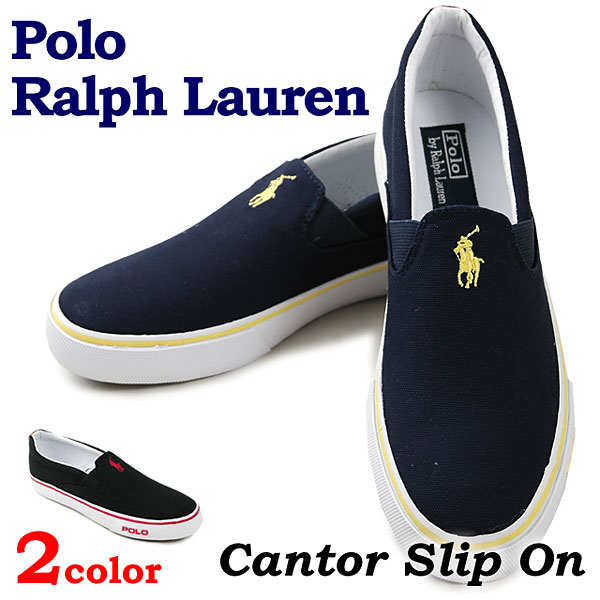 ポロ ラルフローレン スリップオン POLO RALPH LAUREN カンター スリップ オン CANTOR SLIP ON （代引不可）【送料無料】