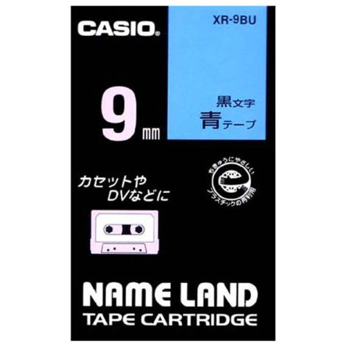 Casio （Nameland） - カシオ計算機 ネームランド用テープカートリッジ XR-9BU