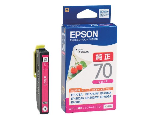 Other - EPSON/エプソンインクカートリッジ ICM70 マゼンタ