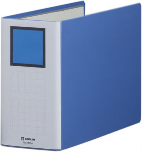 キング キングファイル スーパードッチ A4E (2480Aアオ)