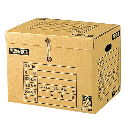 メーカー：ゼネラル品番：SCH-101ダイJANコード：4973772001543ゼネラル イージーストック文書保存箱SCH101素材:ダンボール留めひもタイプ本体寸法:幅435mm×高さ335mm×奥行340mm【送料について】北海道、沖縄、離島は送料を頂きます。