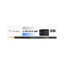 トンボ鉛筆 鉛筆 MONOJ 2B MONO-J2B 1ダース (MONO-J2B)