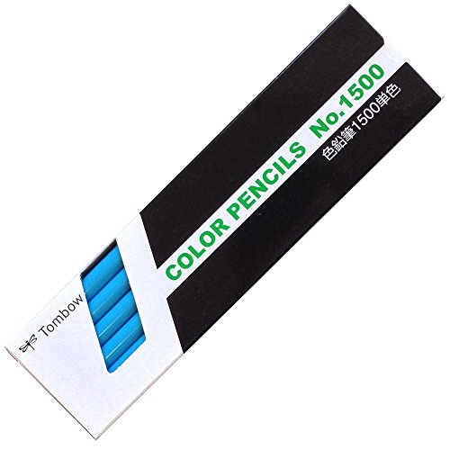 Other - トンボ鉛筆 色鉛筆 1500単色 1500-13 水色 1ダース (1500-13ミズ)
