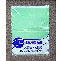 メーカー：リュウグウ品番：PE-0320JANコード：4903466043207460×600mmL規格袋0．03ポリ袋◆入数：100枚【送料について】北海道、沖縄、離島は送料を頂きます。