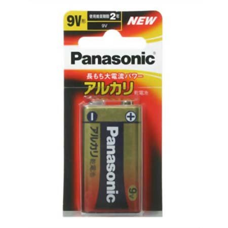 パナソニック アルカリ乾電池9V (6LR61XJ/1B) パナソニック アルカリ乾電池9V (6LR61XJ/1B)
