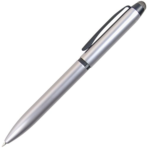 三菱鉛筆 多色ボールペン ジェットストリーム スタイラス シルバー 3色 0.5mm