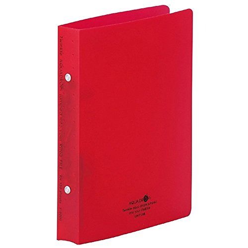 リヒト リングファイル A5S アカ F-5006-3