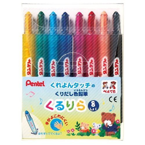 ぺんてる クルリラ 8色 GTW-8JANコード：4902506251084品番:GTW-128色セットボール径:8色セットmm●仕様:8色セット●単位:1セット●メーカー品番:GTW-8※1セット単位でお申し込み下さい。【送料について】北海道、沖縄、離島は送料を頂きます。