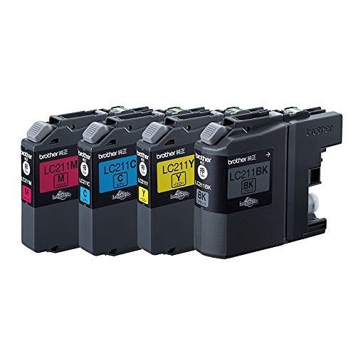 ブラザー インクカートリッジ LC211-4PKJANコード4977766751728鮮やかな仕上がりを支える、ブラザー純正インクカートリッジのご使用をおすすめします。◆LC211BK／C／M／Yの4色セット　◆対応機種：DCP−J963N／J962N／J762N／J562N、MFC−J880N／J990DN／J990DWN／J900DN／J900DWN／J830DN／J830DWN／J730DN／J730DWN【送料について】北海道、沖縄、離島は送料を頂きます。