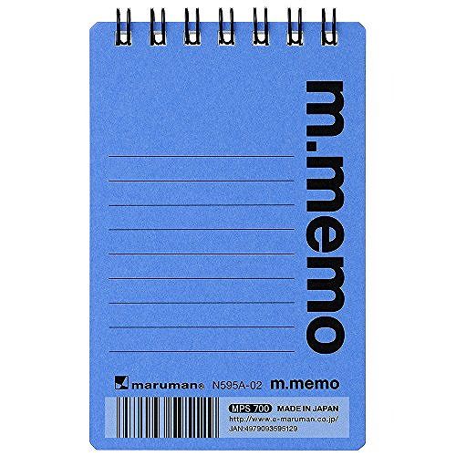 樂天商城 - マルマン A7ヘンケイ メモ エムメモ ブルー N595A-02