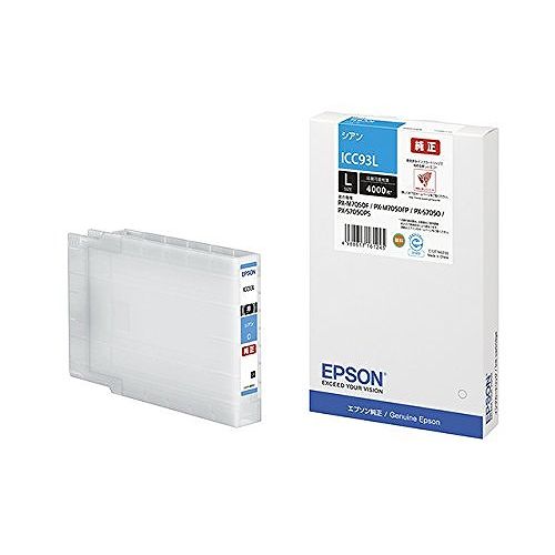 樂天商城 - EPSON インクカートリッジ シアンLサイズ ICC93L【送料無料】