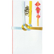 【商品型番】　キ8　【商品説明】　●用途／婚礼の御祝。●金額の目安／一万円〜三万円位迄。●サイズ／184×105mm。●紙質／奉書紙。●ツルカメ浮出しあり。●中袋付き。