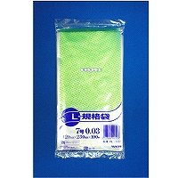 【商品型番】　PE-0307　【商品説明】　120×230mmL規格袋0．03ポリ袋◆入数：100枚