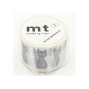 カモ井加工紙 マスキングテープ ミナペルホネン KURO-NEKO MTMINA36