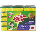 スコッチ 3M ブライト コウキンウレタンスポンジ 15コ【送料無料】