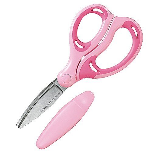 Work Scissors - コクヨ ハサミ エアロフィットサクサキッズ ピン ハサ-P270P