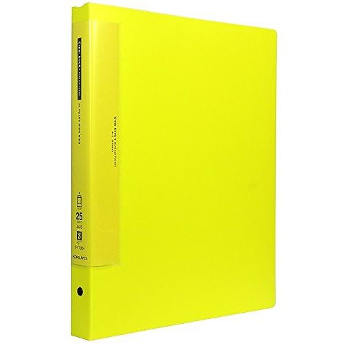 コクヨ クリヤーブック ウェーブカット A4S ラ-T730Y【送料無料】