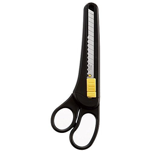 Work Scissors - サンスター カッターツキハサミ ブラック 3725030