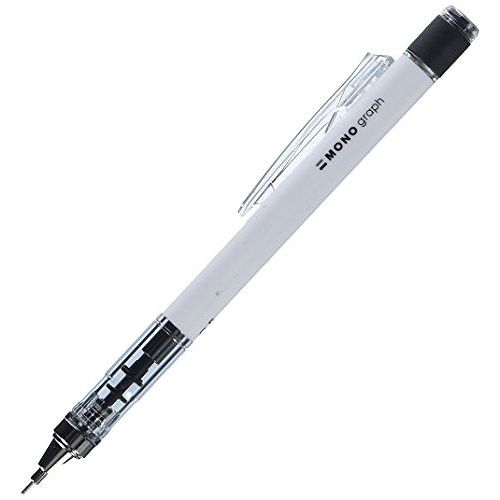 トンボ シャープモノグラフネオン0.5 ホワイト DPA-134AJANコード：4901991059595トンボの「モノグラフ」は"書く"に加えて"消す"にもこだわったシャープ(^^)v 振って芯を出す"フレノック機構"のシャープペンとたっぷり使えるホルダータイプの"モノ消し"が1本におさまっているこだわりの2 in 1です【送料について】北海道、沖縄、離島は送料を頂きます。