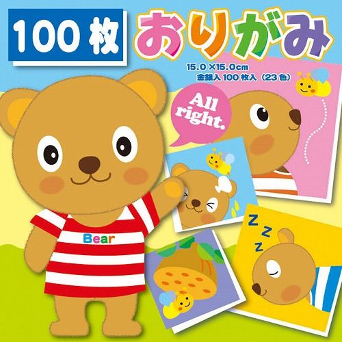 トーヨー 徳用折紙100枚 90202