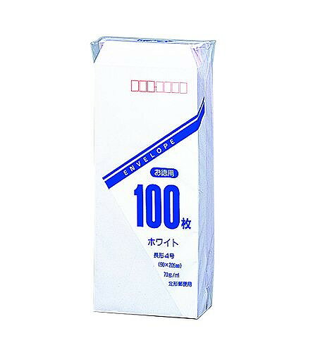 マルアイ 徳用封筒長4ホワイト トク-103H 70GJANコード：49028500314629X20.5cm○お徳用○定形郵便用○国産品【送料について】北海道、沖縄、離島は送料を頂きます。