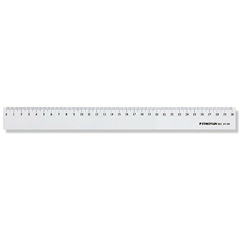ステッドラー日本 直定規30CM 962 24-30JANコード：495541496237530×300×2mm重量:18g素材:アクリル製【送料について】北海道、沖縄、離島は送料を頂きます。