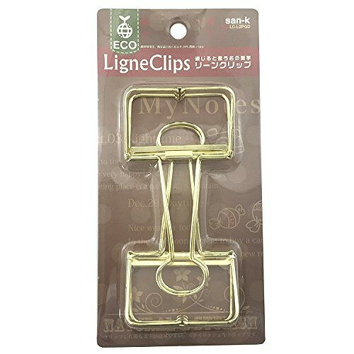 サンケーキコム リーンクリップ L 2コ ゴールド LC-L2PGD