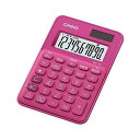 カシオ 電卓 10桁 (ビビッドピンク)CASIO カラフル電卓 ミニミニジャストタイプ MW-C8C-RD