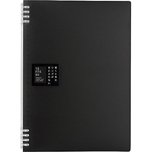 キングジム リングノート テフレーヌ A4 黒 9856TTEクロ